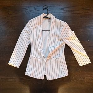 stripped suit vest